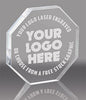 Octagon Acrylic Award- 5 inch [AOCT-5-Q]