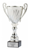 Diamond Riser Twist Silver Metal Cup - 12.75 inch [CMPDR62-12]