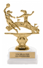 Soccer Stadium Sport Double Action Trophy - Female [TSSDA6-SCF]
