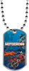 Motocross Dog Tags [DTLAM2-DB]
