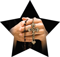 Religion - Rosary Star Insert [ST-3692]