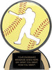 Softball Shadow Resin Trophy [RP248SD-SB]