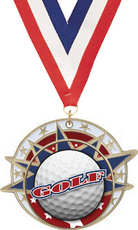 Golf USA Insert Medals [M2USA-GLi-2320]