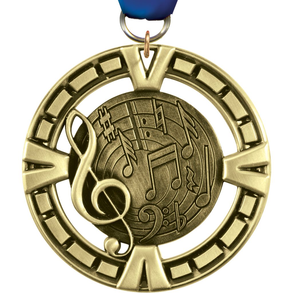 2.5" Music Victory Medal [M4V25-MC]