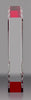 Reflective Base Acrylic Award- Red 5x7 inch [ACRS-5R]