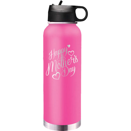 TahoeÂ© 32 oz. Insulated Water Bottle - Pink [TMLG17-PNK]