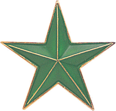 Green Star Pin [PCM-STR-13]