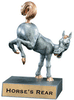 Horse's Rear Bobblehead 'Toon Resin Trophy [SBH-HR]