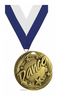 Dance 1.75 inch Blade 3D Diecast Medal [MBD1-DM]