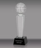 Crystal Basketball Award - 10 inch [CR10-BK-X]