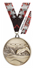 2.5 inch Premium Satin Finish Medal - Swimming Male [MF92-SWM]