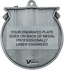 Cheer Victory Medal- Silver [MVM2-CH-S]