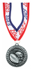 Football 1.75 inch Dimensional Medal [MSW1-FB]