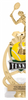 Tennis Meridian Sport Riser Trophy [TMMSR14-TN]