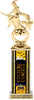 Halloween Costume Contest Rectangle Column Trophy- 12 inch [TSQ12STK-COCO]
