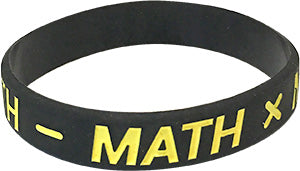 Math Silicone Wrist Band [BJTB-KN-MT]