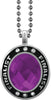 Purple Gem Silver Finalist Charm [CSOV-FNL-STN-PRP-S]
