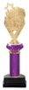 Purple Diamond Riser Trophy on Horseshoe Base [THSDR11PU]