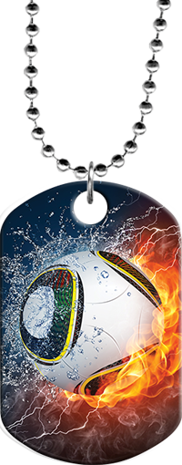 Futbol Monster Dog Tag [DTXL-FTBOL]