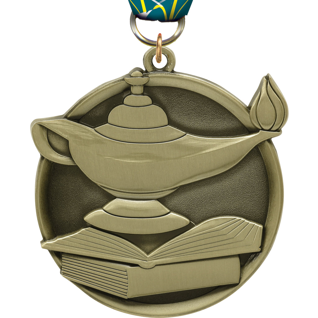 2.25" Knowledge Mega Medal - Gold [MEGA2-KN-G]