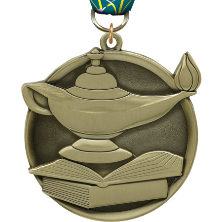 2.25" Knowledge Mega Medal - Gold [MEGA2-KN-G]