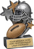 Football Star Blast Resin Trophy - 4.75