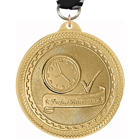 Perfect Attendance Britelazer Medal [MBL2-PA]