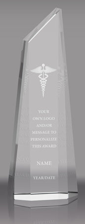 Polygon Crystal Award - 8.75 inch [CF32-8-X]