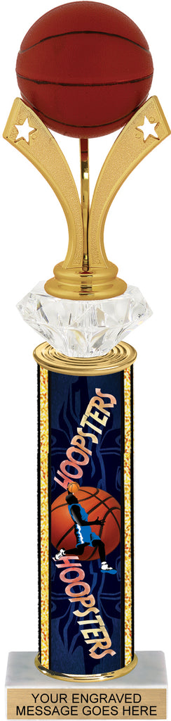 Diamond Riser Custom Column Trophy - 13 inch [TXDR13-Z]