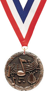Music M2CX Medal- Bronze [M2CX-MC-B]