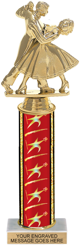 Star Dancer 12 inch Column Trophy [T12-SD-Z]