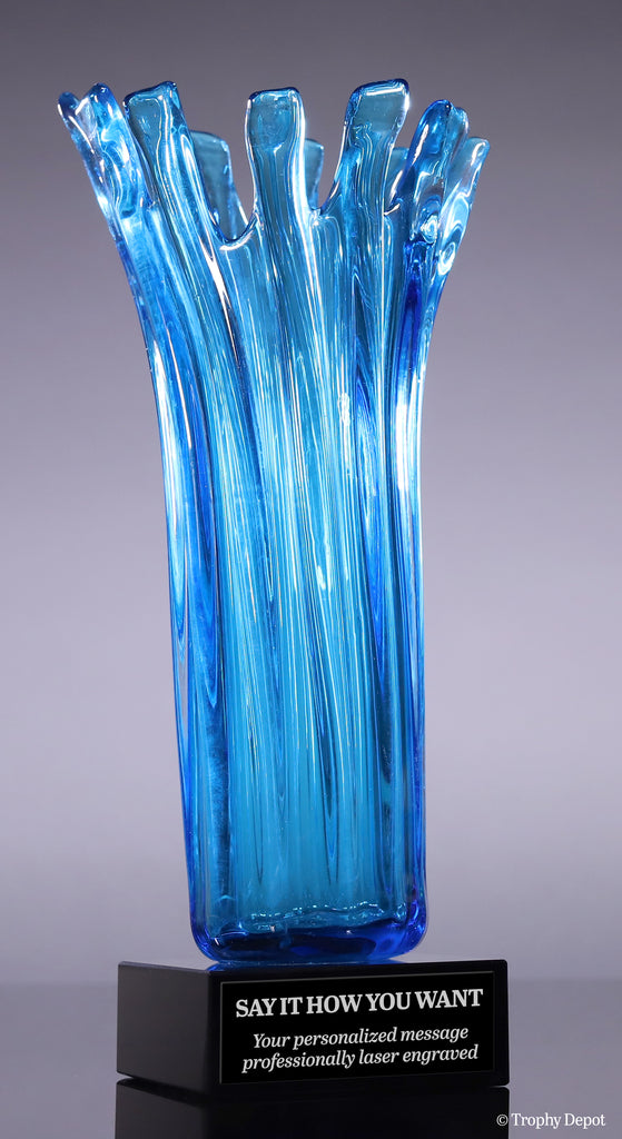 Blue Vase Art Glass Award [AGJ48-12]