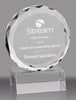 Gem-Cut Circle Crystal Award [CRC480]