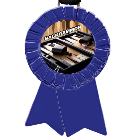 Diecast Blue Ribbon Insert Medal [MRIB-BLU]