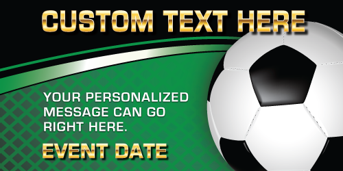Soccer 4 x 8 Vinyl Banner- Goal [VB-SC-GOL-48]