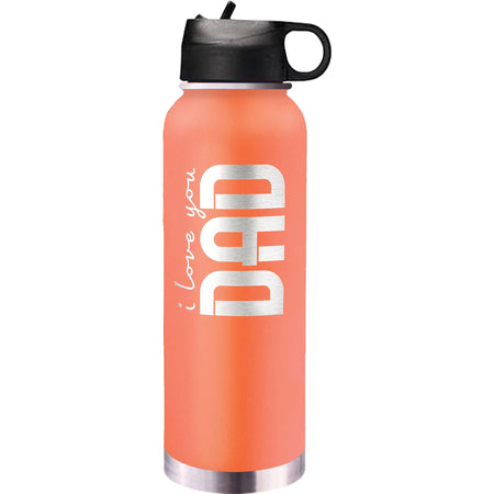 TahoeÂ© 32 oz. Insulated Water Bottle - Orange [TMLG17-ORG]