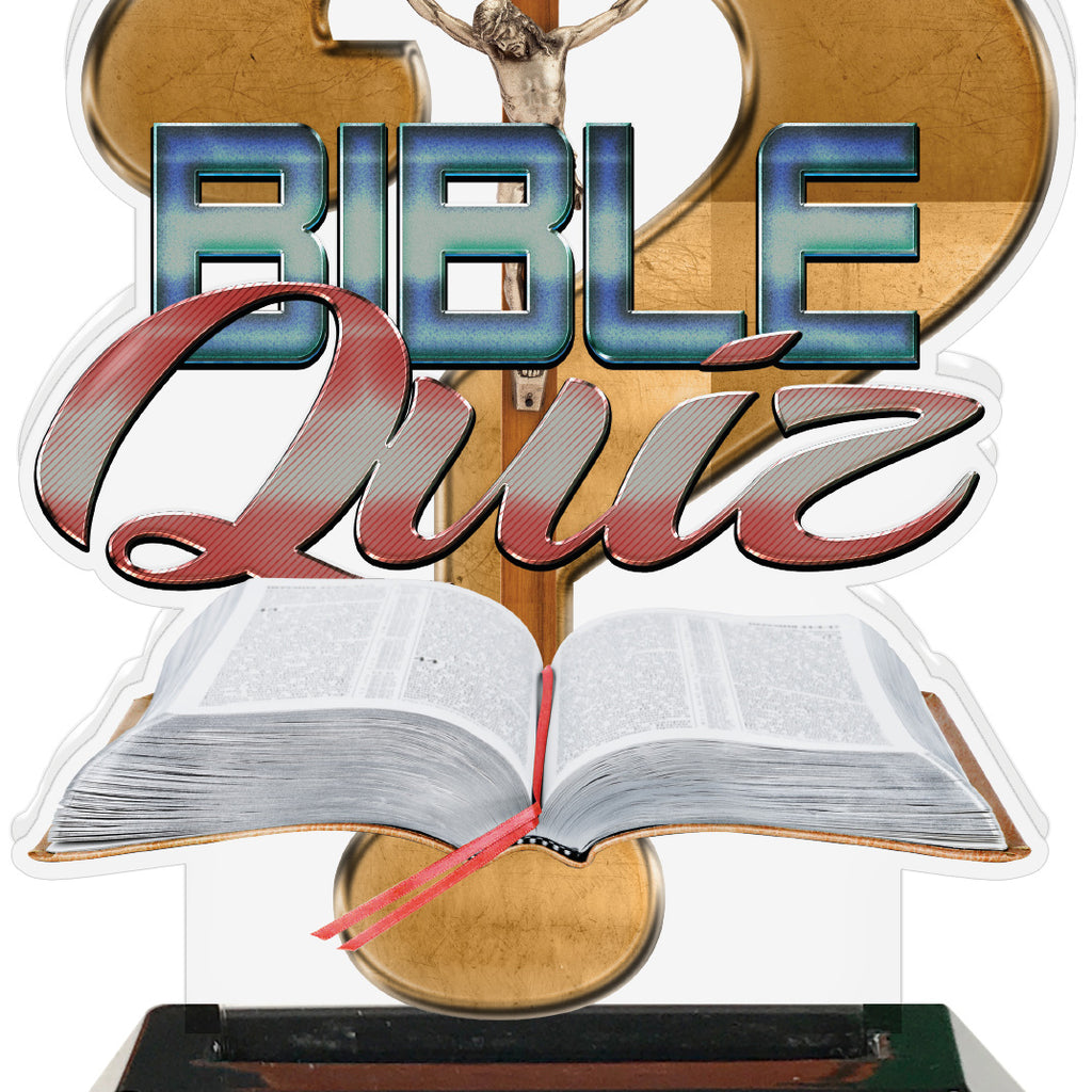 Bible Quiz Colorix-T Acrylic Trophies