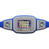 52 inch Custom Champion Award Belt - Blue & Silver [CXAB-52-BLU-S]
