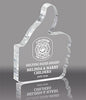 Thumbs Up Clear Acrylic Block - 6.25 inch [ATHM-6-Q]