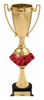 Ruby Red Diamond Riser Trophy on Synthetic Base [TRDDR10R]