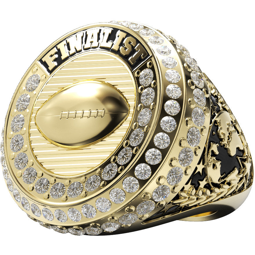 Football World Class Finalist Ring - Gold [RSWCG-FB-FNL-G]