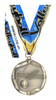 Volleyball Banner Edge Medal [M2RE-VB]
