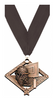 Basketball Diamond Star Medal [MDS2-BK]