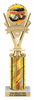 Five-Star Victory Color Insert Trophy w/ Column [Ti10-J57]