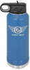 Polar Camel 32 oz. Water Bottle - Blue [DWJB2-04]