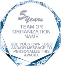 Acrylic Octagon Award [A70-S]