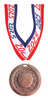 Volleyball 1.75 inch Blade 3D Diecast Medal [MBD1-VB]