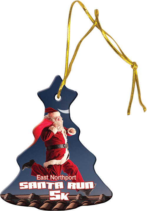 Custom Christmas Tree Ceramic Ornament [OXCER-TRE]