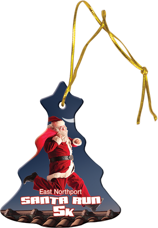 Custom Christmas Tree Ceramic Ornament [OXCER-TRE]