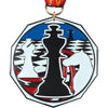 Chess Decagon Painted Medal [MDCM2-CS]